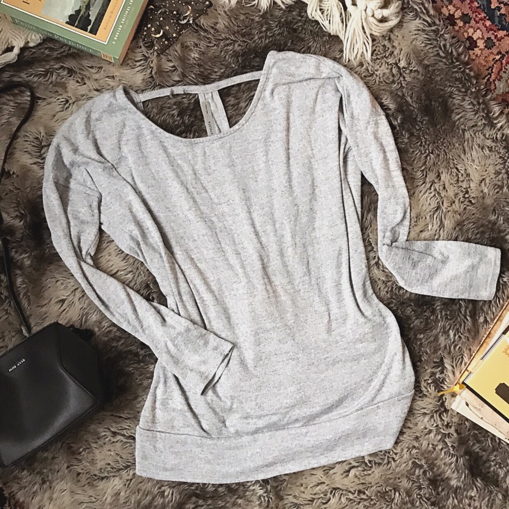 ATHLETA | Cut Out Back Top